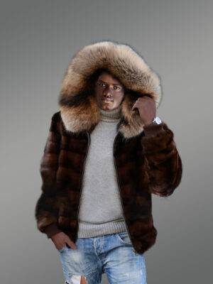 Men's Mink Fur Jacket