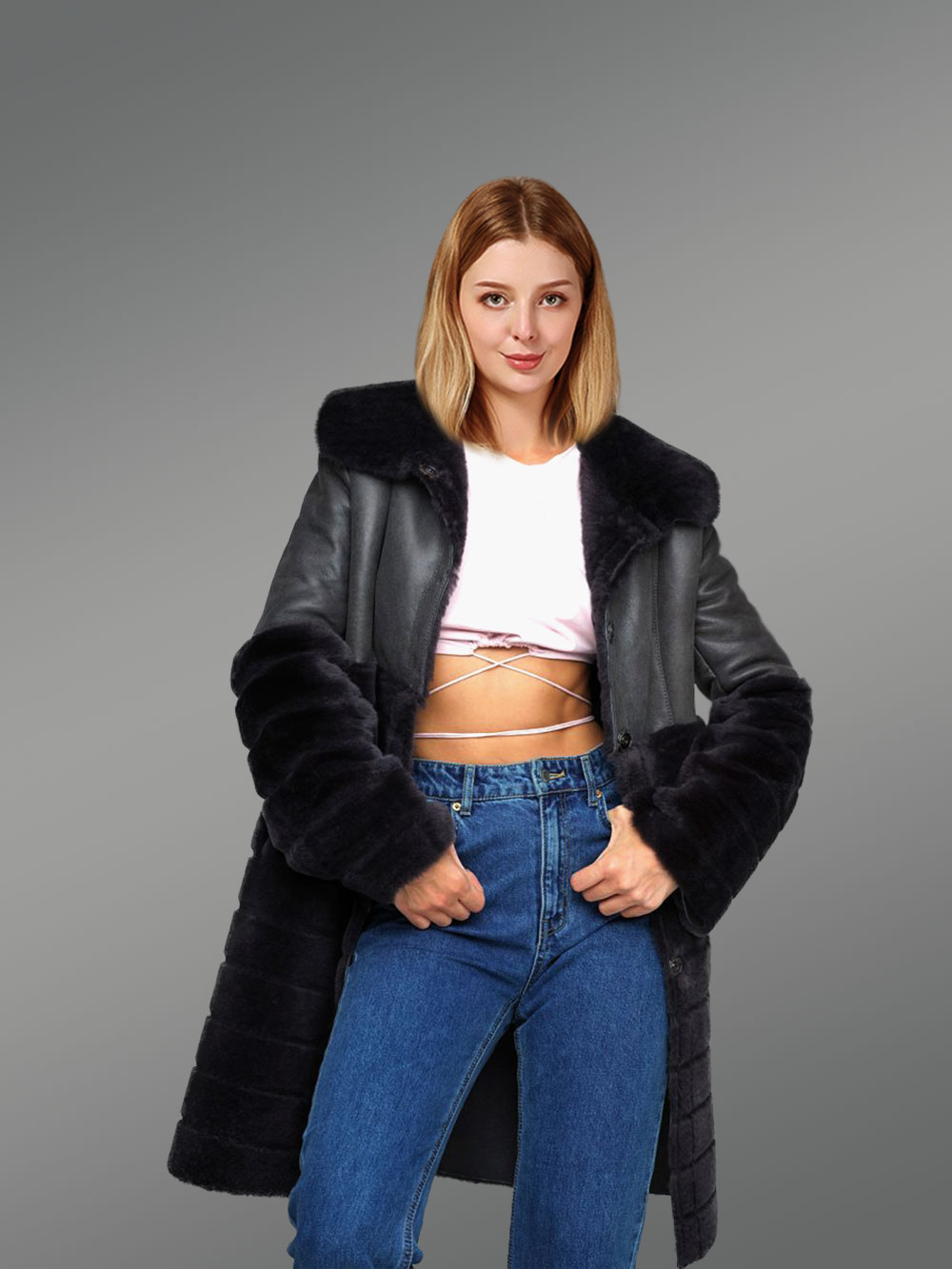 Sheepskin Coat for Women