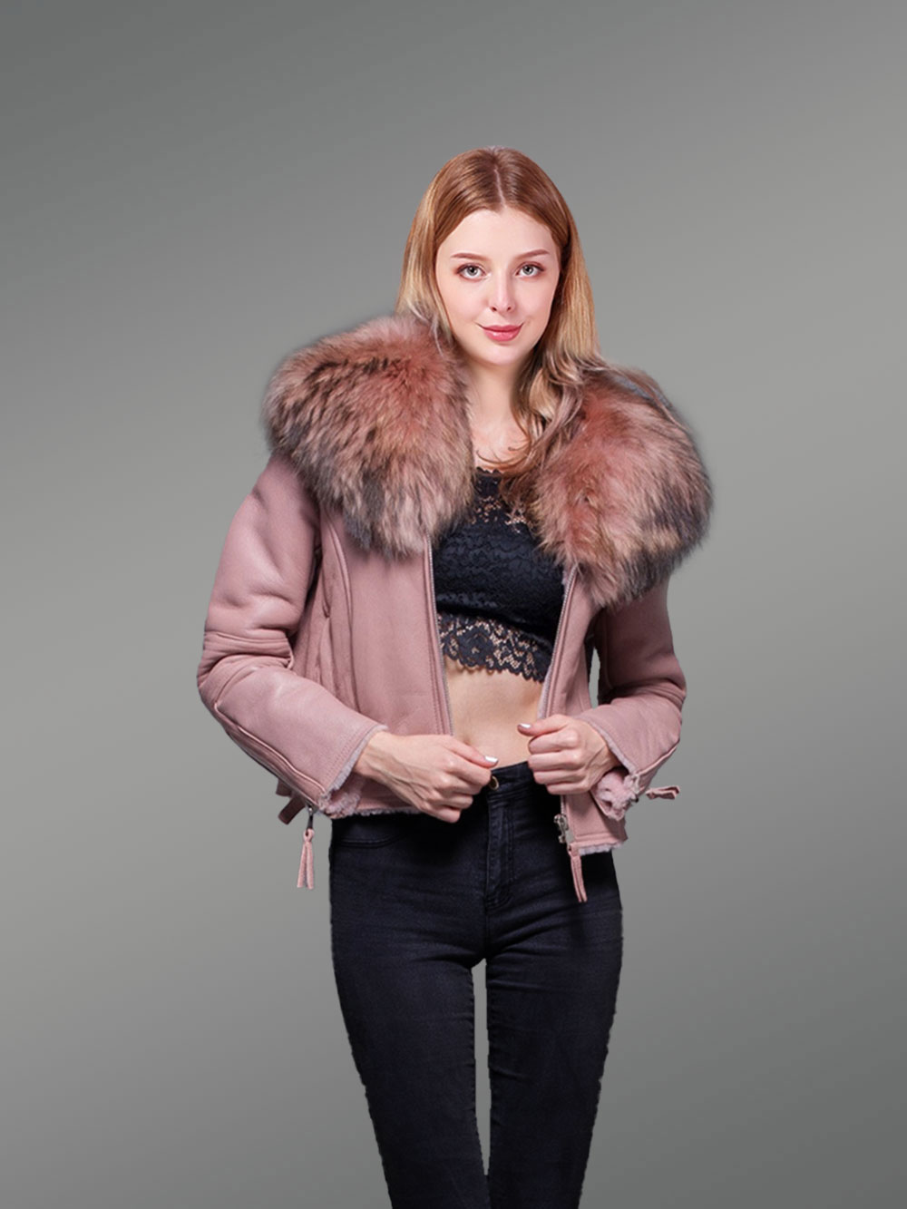 Short Length Alen Cooper Sheepskin Jacket