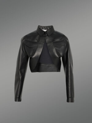 Women’s Leather Bolero Jacket