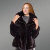 Womens Full Skin Mink Coat