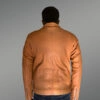 Men’s Tan Leather Dean Jacket (1)