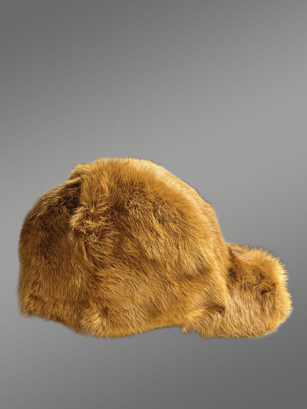 Tan Rabbit Fur Baseball Hat – Look Fashionable Effortlessly